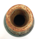 Hand-thrown Stoneware Vase by Jeff Brown, Northwood Pottery Studio, New Hampshire