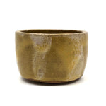 Chunky, Satisfying Yellow and Cream Glazed Studio Pottery Bowl