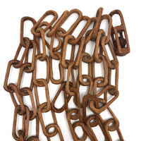 Eight Carved Whimsy Chains Plus Ball in Cage