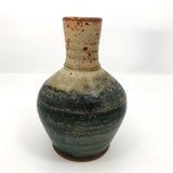 Hand-thrown Stoneware Vase by Jeff Brown, Northwood Pottery Studio, New Hampshire