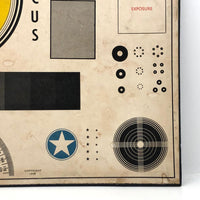 Spencer Company Eye Test Chart on Board