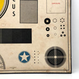 Spencer Company Eye Test Chart on Board