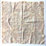 SOLD (for JULIA) - Antique Cigar Silk Quilt with 47 Different Cigar Ribbons