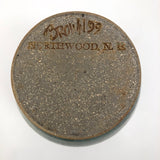 Hand-thrown Stoneware Vase by Jeff Brown, Northwood Pottery Studio, New Hampshire