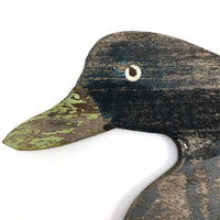 Flat, Old Handmade Working Wooden Duck Decoy