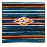 Lovely Old Fine Wool Mexican Saltillo Runner