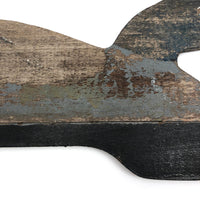 Flat, Old Handmade Working Wooden Duck Decoy