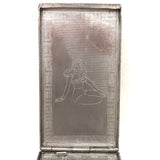 WWII Trench Art Case with Embracing Couple Plus Beauties Inside