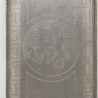 WWII Trench Art Case with Embracing Couple Plus Beauties Inside