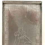 WWII Trench Art Case with Embracing Couple Plus Beauties Inside