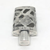 Pretty Vintage Taxco Sterling Overlay Perfume Bottle