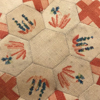 Quilted Linen Dodecagon Pin Cushion