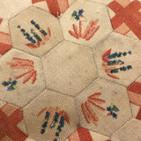Quilted Linen Dodecagon Pin Cushion