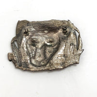 JJ Pewter Cheetah Pin