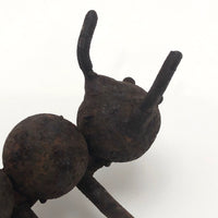 Funny Old Welded Iron Caterpillar