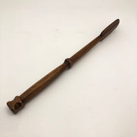 Antique Carved Wooden Mixing Paddle or Spatula with Glorious Patina