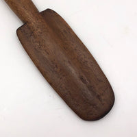 Antique Carved Wooden Mixing Paddle or Spatula with Glorious Patina
