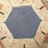 Quilted Linen Dodecagon Pin Cushion