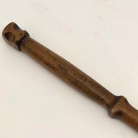 Antique Carved Wooden Mixing Paddle or Spatula with Glorious Patina