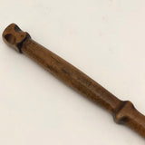 Antique Carved Wooden Mixing Paddle or Spatula with Glorious Patina