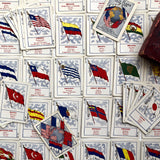 Cincinnati Game Co Complete Flags Card Game, c. 1900