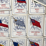 Cincinnati Game Co Complete Flags Card Game, c. 1900