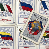 Cincinnati Game Co Complete Flags Card Game, c. 1900