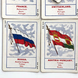 Cincinnati Game Co Complete Flags Card Game, c. 1900