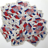 Cincinnati Game Co Complete Flags Card Game, c. 1900