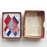 Cincinnati Game Co Complete Flags Card Game, c. 1900