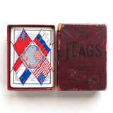Cincinnati Game Co Complete Flags Card Game, c. 1900