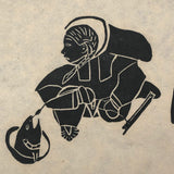 Alice Nanogak Signed Holman Stone Cut Print, c. 1970s