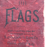 Cincinnati Game Co Complete Flags Card Game, c. 1900