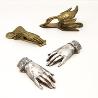 Brass Duck Shaped Paper Clip for Desk or Wall