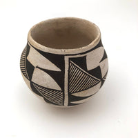 Vintage Acoma Pueblo Miniature Hand-painted Pot