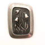 Mid-Century Swedish  Lily of the Valley Pin by Rune Tennesmed