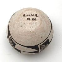 Vintage Acoma Pueblo Miniature Hand-painted Pot