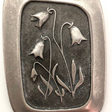 Mid-Century Swedish  Lily of the Valley Pin by Rune Tennesmed