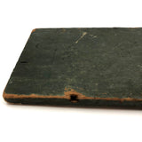 18th Century "Deposite No. 1" Painted Wood Panel