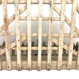 Fantastic Old Folk Art Picket Fence Wall Shelf with Perfect Patina