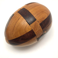 Japanese Vintage Wooden Interlocking Puzzle Egg