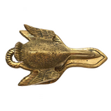 Brass Duck Shaped Paper Clip for Desk or Wall