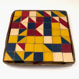 Nice Old Color Cubes Set of Forty Nine Blocks