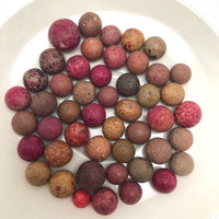 Old Clay Marbles - Lots of Pinks!
