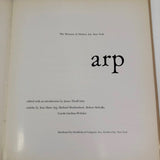 Museum of Modern Art's "Arp," Edited by James Thrall Soby, 1958 First Edition