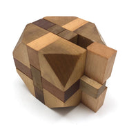 Japanese Vintage Wooden Puzzle Cubes - Sold Individually