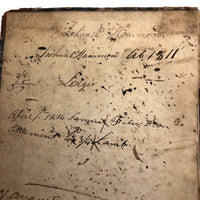 1811-1829 Joshua P. Hammend, Montreal, Ledger Book