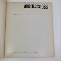 Americans 1963 First Edition Museum of Modern Art Catalogue