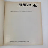 Americans 1963 First Edition Museum of Modern Art Catalogue