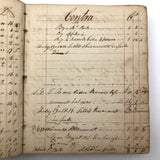 1811-1829 Joshua P. Hammend, Montreal, Ledger Book